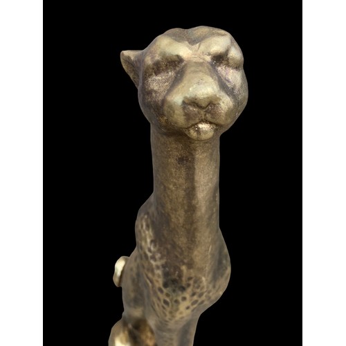 51 - A NEW GILT LEOPARD FIGURE 20