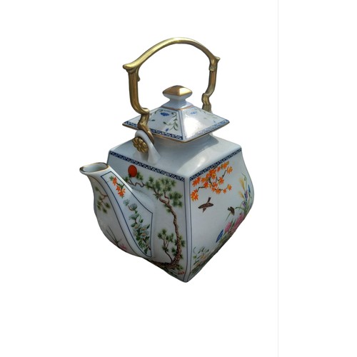 72 - A JAPANESE TEA POT