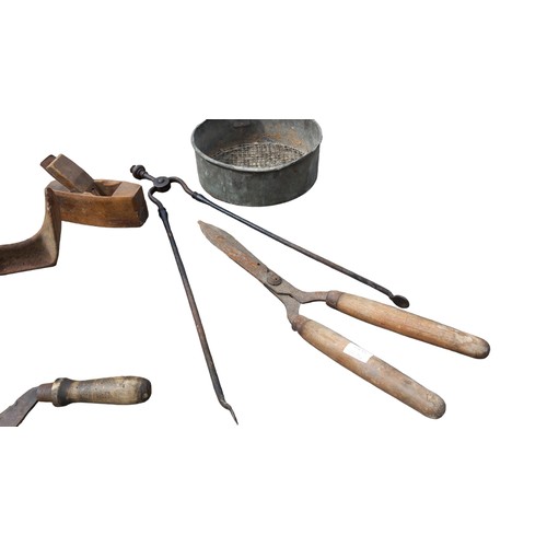 84 - A LOT OF ANTIQUE TOOLS