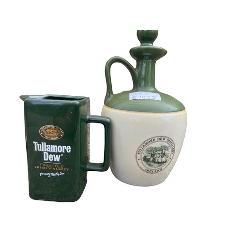 92 - A TULLAMORE DECANTER AND JUG