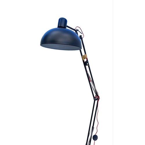 124 - BLACK ANGEL POISE FLOOR STANDING LAMP