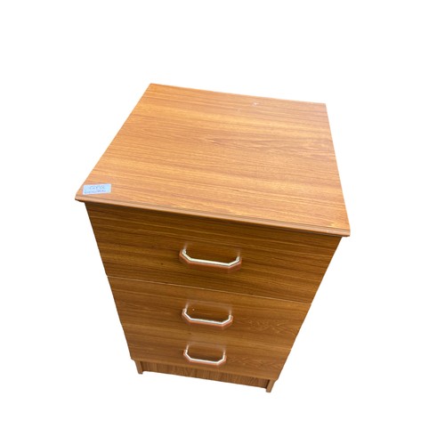 55 - A  PAIR OF RETRO AVALON  BEDSIDE CHESTS