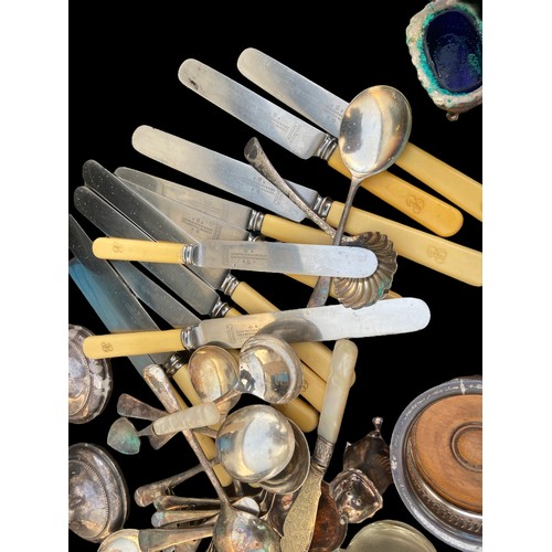 56 - MIXED LOT QUALITY PLATED WARE