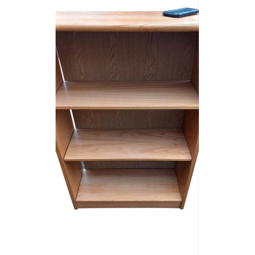 73 - OAK SHELVING 31.5 x 48