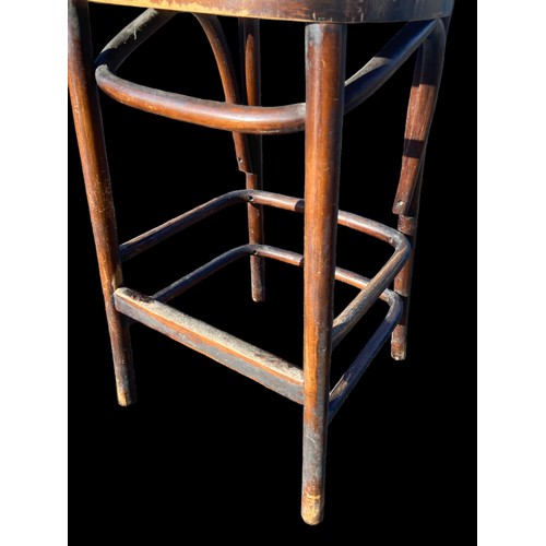 140 - A BENTWOOD HIGH CHAIR