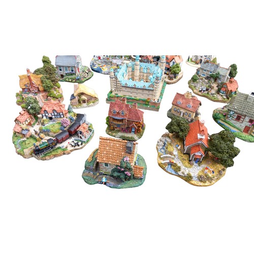 385 - QTY OF  LILLIPUT LANE STYLE VILLAGES