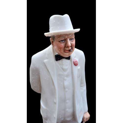 367 - SIR WINSTONE CHURCHILL ROYAL DOULTON FIGURINE HN 3057 11