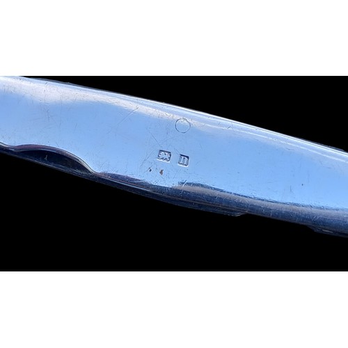 564 - A BIRMINGHAM SILVER FRUIT KNIFE BY CRISFORD & NORRIS LTD DATED 1912