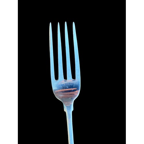 584 - A IRISH SILVER FORK 28.7grm