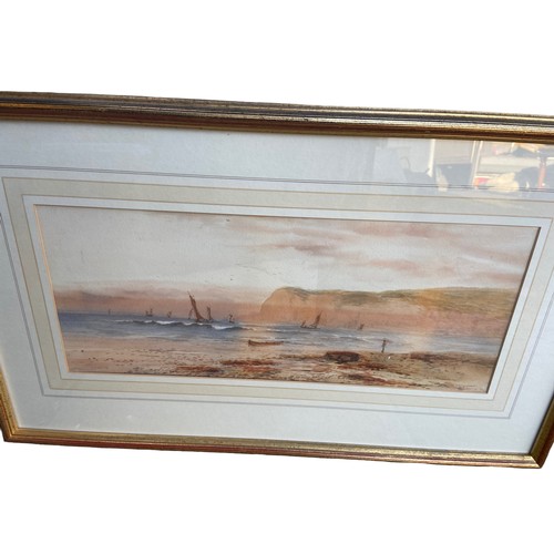 687 - AN E L LEWIS WATER COLOUR SIGNED AND DATED 1904  24.5X15