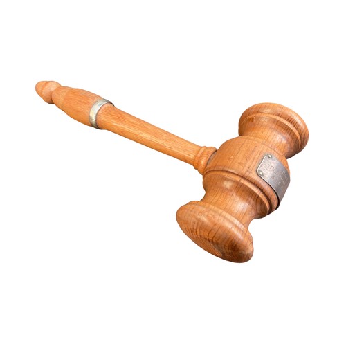 760 - 1944 GAVEL FOR BRO R.ODOWD CHAIRMAN OF EXECUTIVE COUNCIL