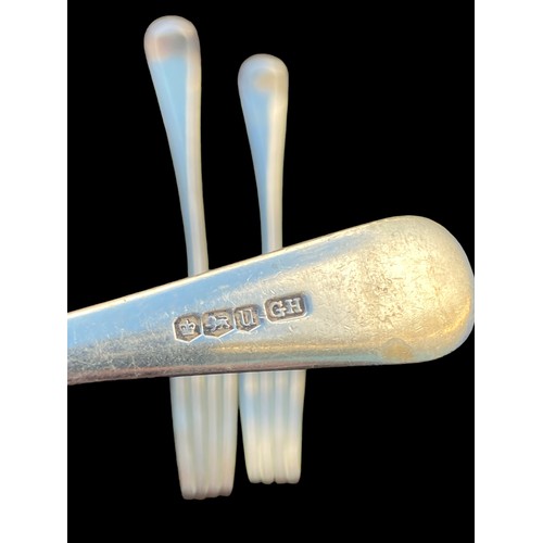 771 - 3 SHEFFIELD SILVER FORKS 158g