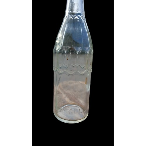 812 - 2 VINTAGE GLASS BOTTLES H.CONNELL & CO & COCHRANE LTD