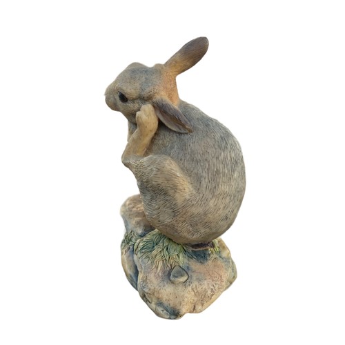 835A - A BORDER FINE ARTS HARE SCRATCHING