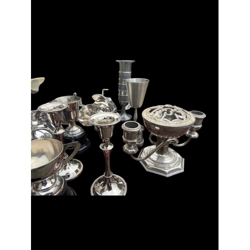 77 - LOT OF QUALITY SILVER PLATED ITEMS