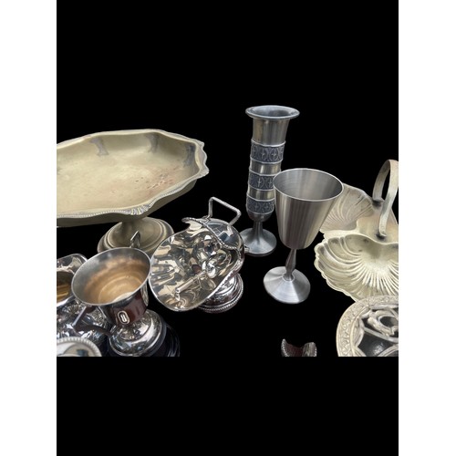 77 - LOT OF QUALITY SILVER PLATED ITEMS