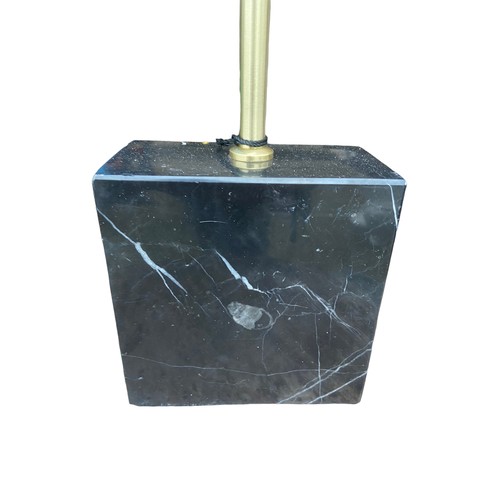 132 - A NEW MARBLE BASED TABLE LAMP