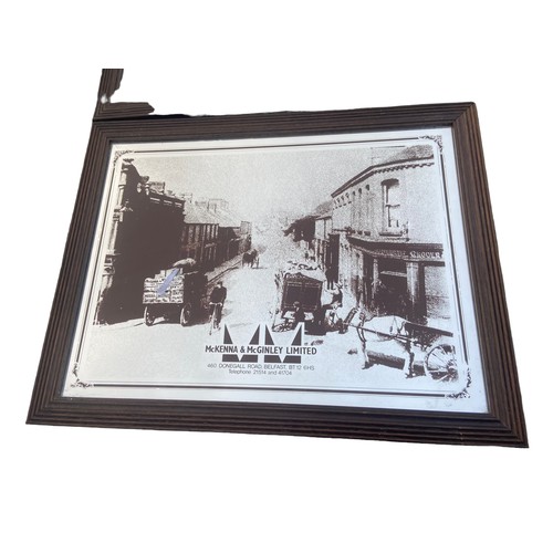 143 - 4 MIRRORED PICTURES OF LOCAL SCENES 25x19
