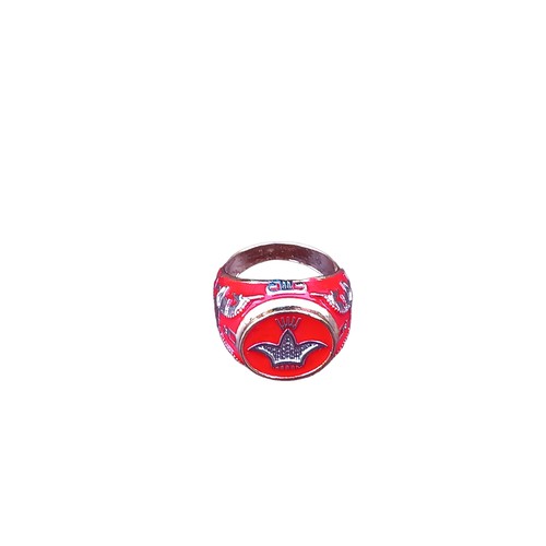 156 - A BOXED MASONIC RING