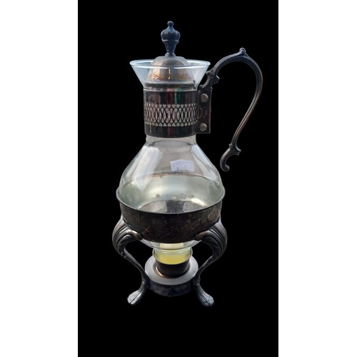 578 - A COFFEE SPIRIT KETTLE 14