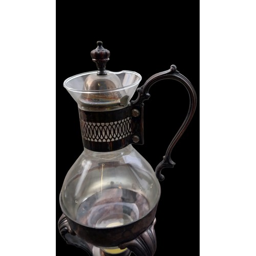 578 - A COFFEE SPIRIT KETTLE 14