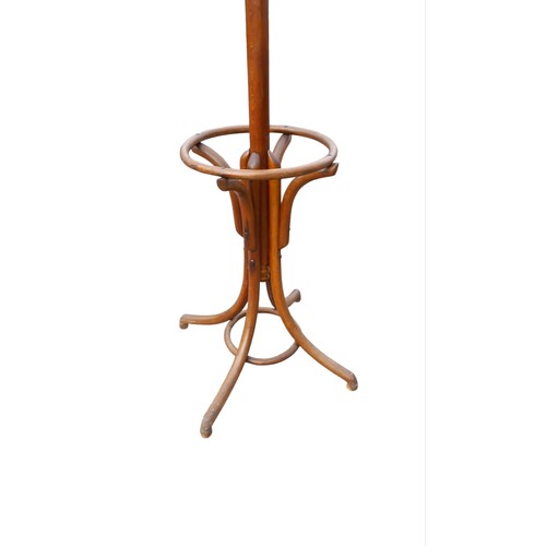 584 - AN ANTIQUE BENTWOOD COAT STAND