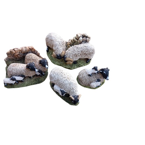 9 - LOT OF SHEEPDOG RELATED ORNAMENTS