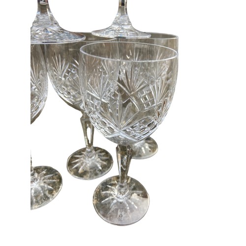 31 - 6 EDINBURGH CRYSTAL GLASSES