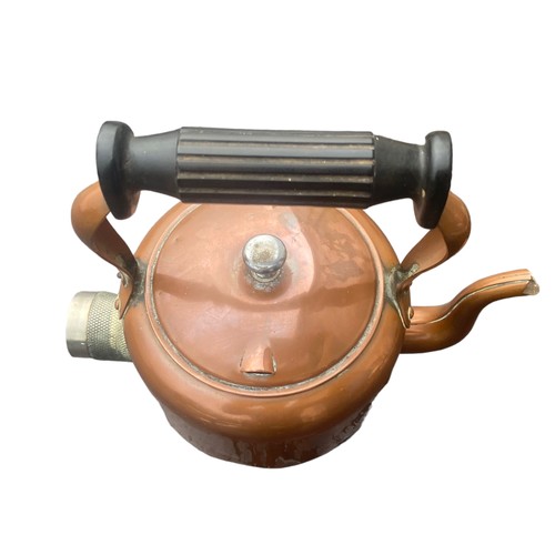 48 - A VINTAGE ELECTRIC COPPER KETTLE