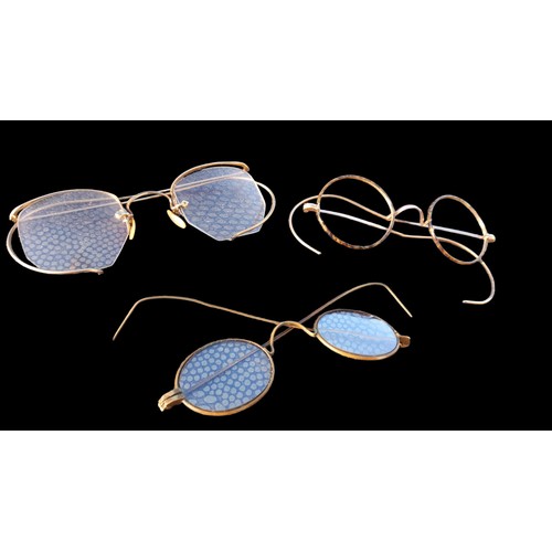 241 - EARLY SET OF SPECTACLES AND 2 OTHERS