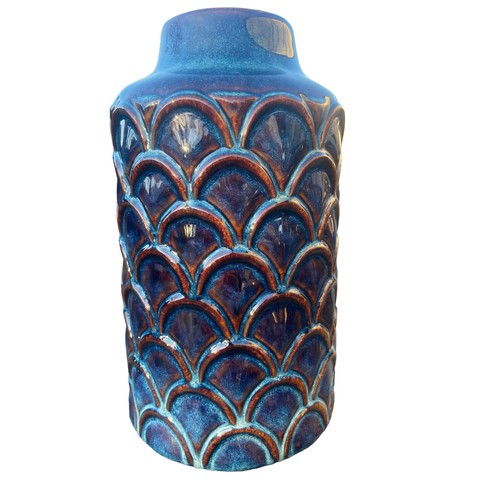 91 - A NEW GLAZED POTTERY VASE