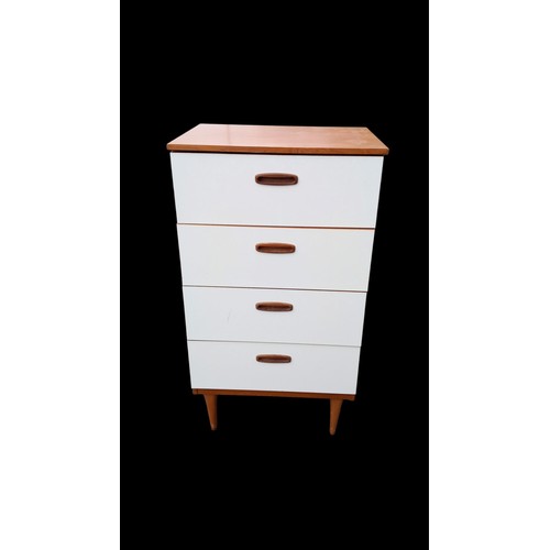 99 - RETRO 4 DRAWER CHEST