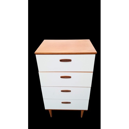 99 - RETRO 4 DRAWER CHEST