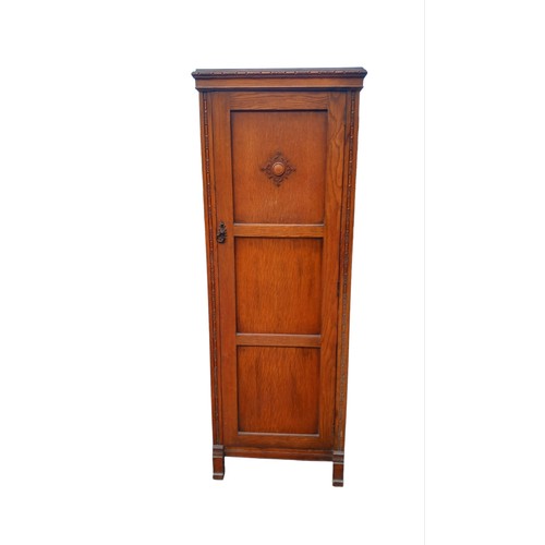 364 - SINGLE OAK OLD CHARM STYLE WARDROBE