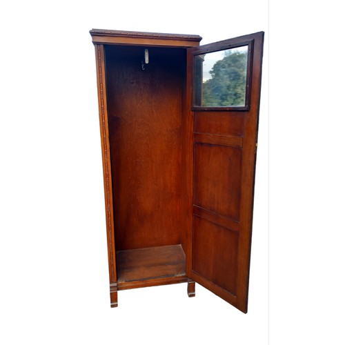 364 - SINGLE OAK OLD CHARM STYLE WARDROBE