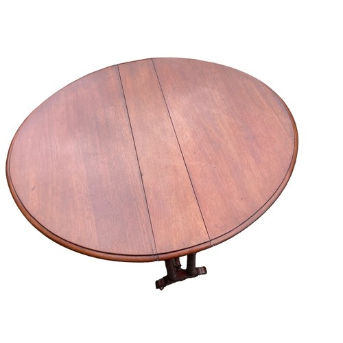 391 - A STUNNING QUALITY VICTORIAN SUTHERLAND TABLE