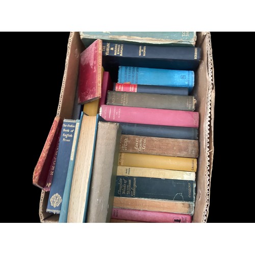 407 - A BOX OF MIXED VINTAGE AND ANTIQUE BOOKS