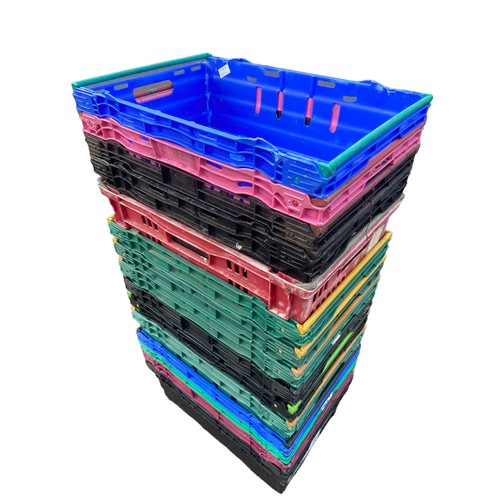 705A - QTY OF STACKING CRATES