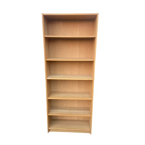 26 - OAK BOOKSHELF