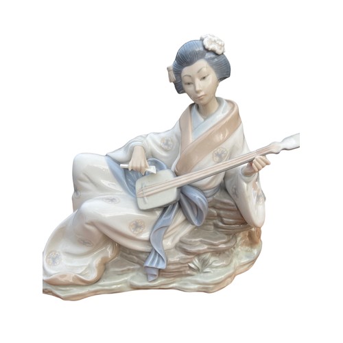 27 - NAO CHIESA GIRL PLAYING THE FLUTE 11x10
