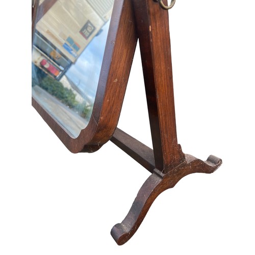 315 - AN EDWARDIAN DRESSING MIRROR