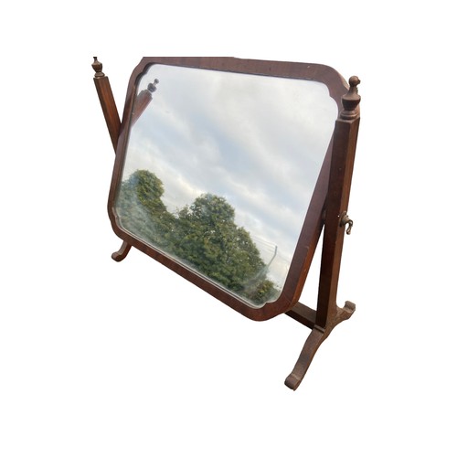 315 - AN EDWARDIAN DRESSING MIRROR