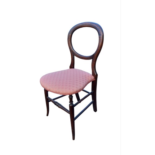 325 - PAIR OF VIC BALLOON BACK CHAIRS