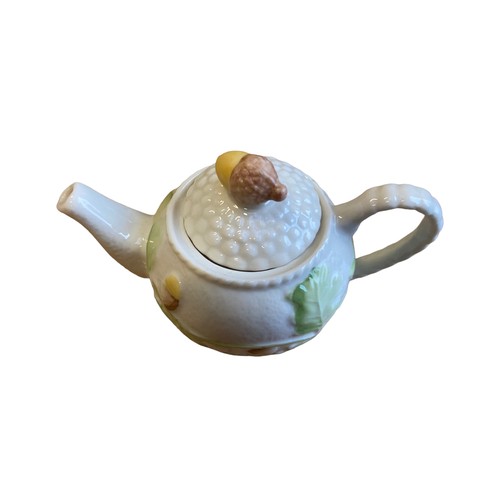 59A - CELEBRATING 150 YEARS OF BELLEEK POTTERY MINIATURE TEAPOT