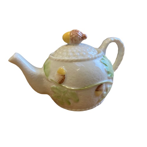 59A - CELEBRATING 150 YEARS OF BELLEEK POTTERY MINIATURE TEAPOT