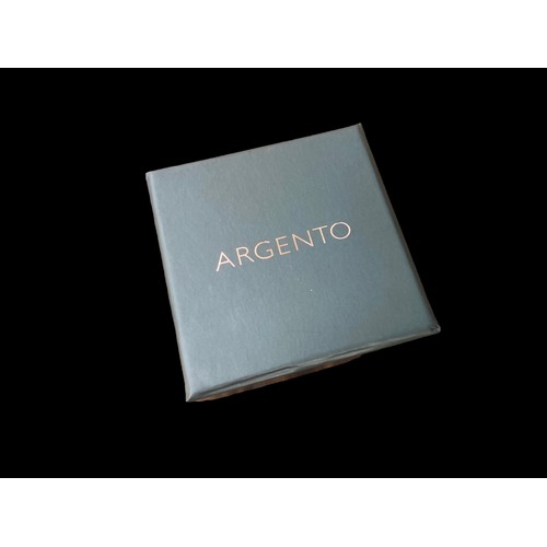 561 - PAIR OF THE BOXED ARGENTO EARRINGS