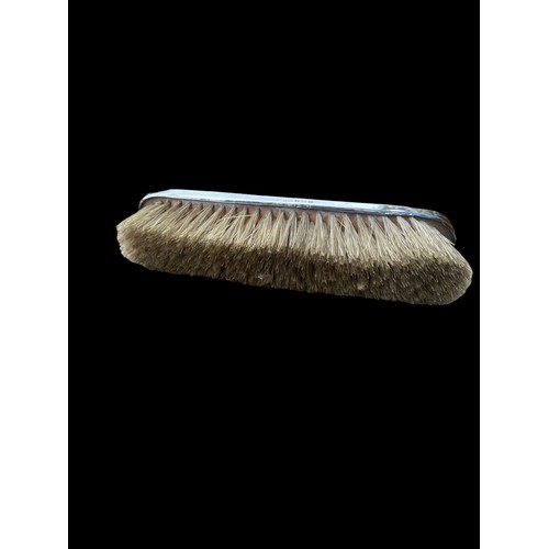 586 - A SILVER BACKED BRUSH