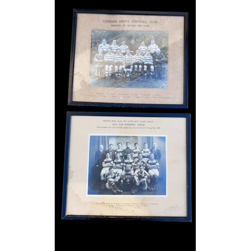 3 - 2 OLD 1950,S FOOTBALL PICTURES 12x10