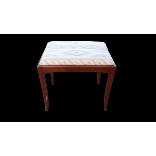 4 - VINTAGE DRESSING TABLE STOOL