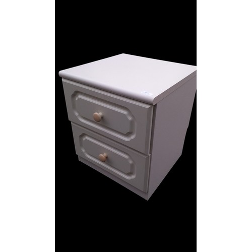 79 - A PAIR OF 2 DRAWER BEDSIDE CHEST